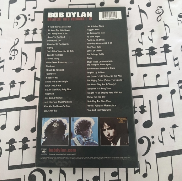Box Set CDs Bob Dylan Greatest Hits Vol I-III - Picture 4 of 4